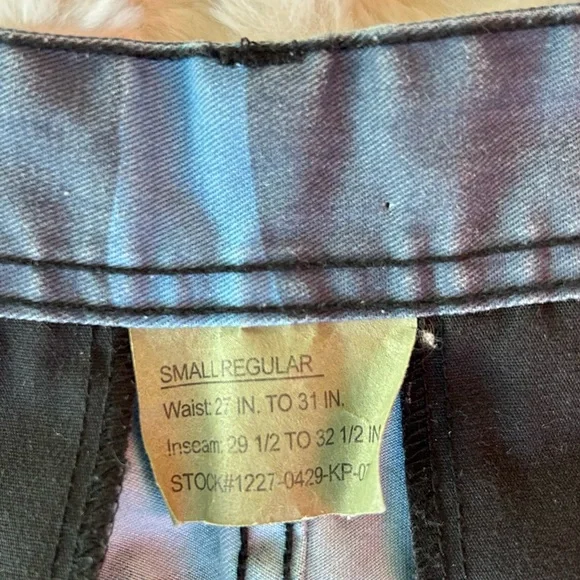 Y2K Vintage Camo Blue Cargo Pants - Picture 9 of 16